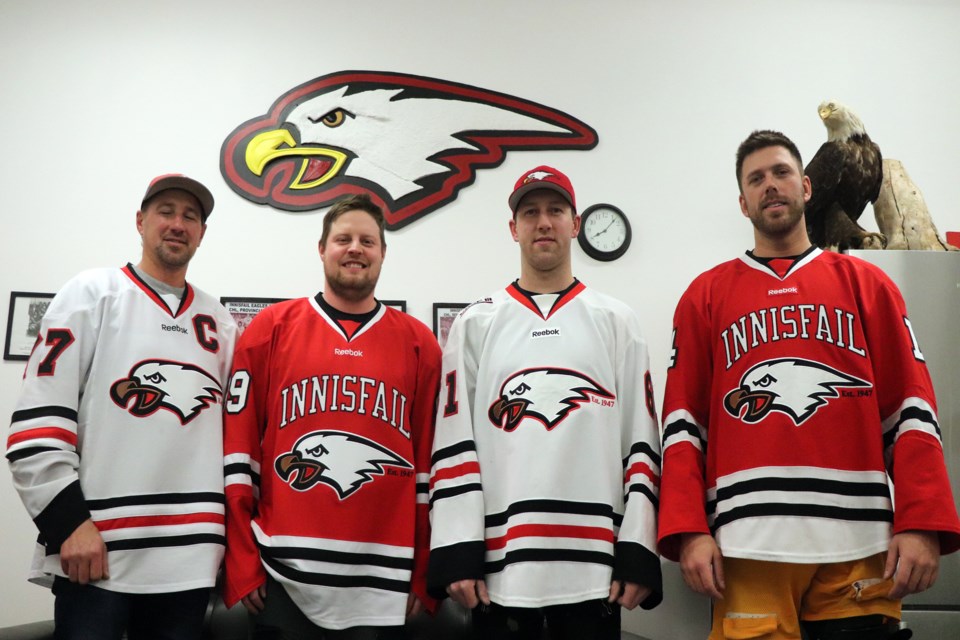 photo of Innisfail Eagles veteran players